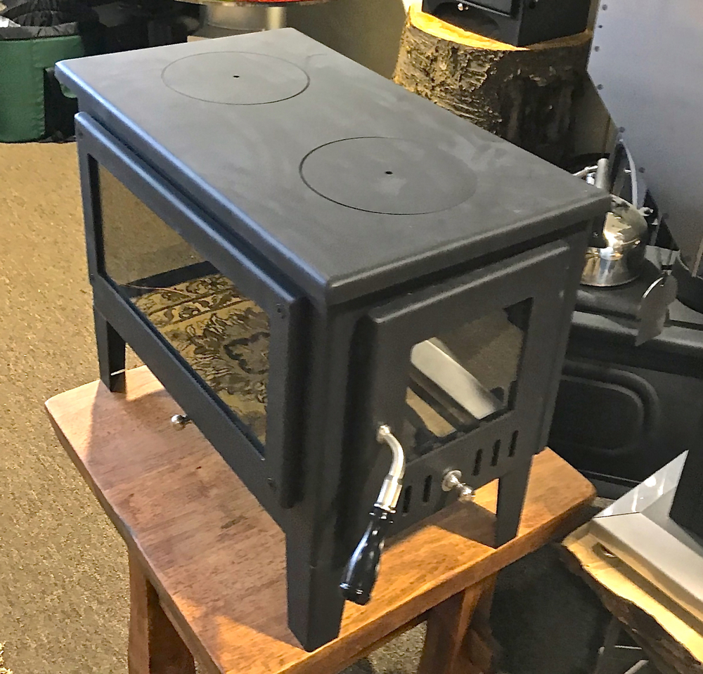 Cast Iron Stove, Double Burner Stove