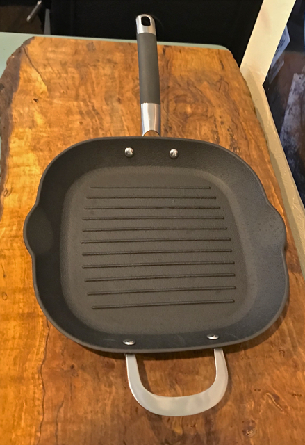 Pampered Chef 12 (30cm) Cast Iron Grill Pan Skillet